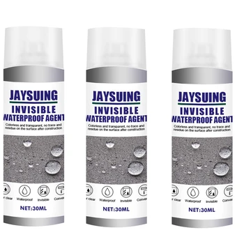 JAYSUING 3PC Sealant Spray Coating Liquid Waterproof Strong Adhesion Spray Leak Water Leak Repair Sealant Plug
JAYSUING 3PC Sealant Spray Coating Liquid Waterproof Strong Adhesion Spray Leak Water Leak Repair Sealant Plug