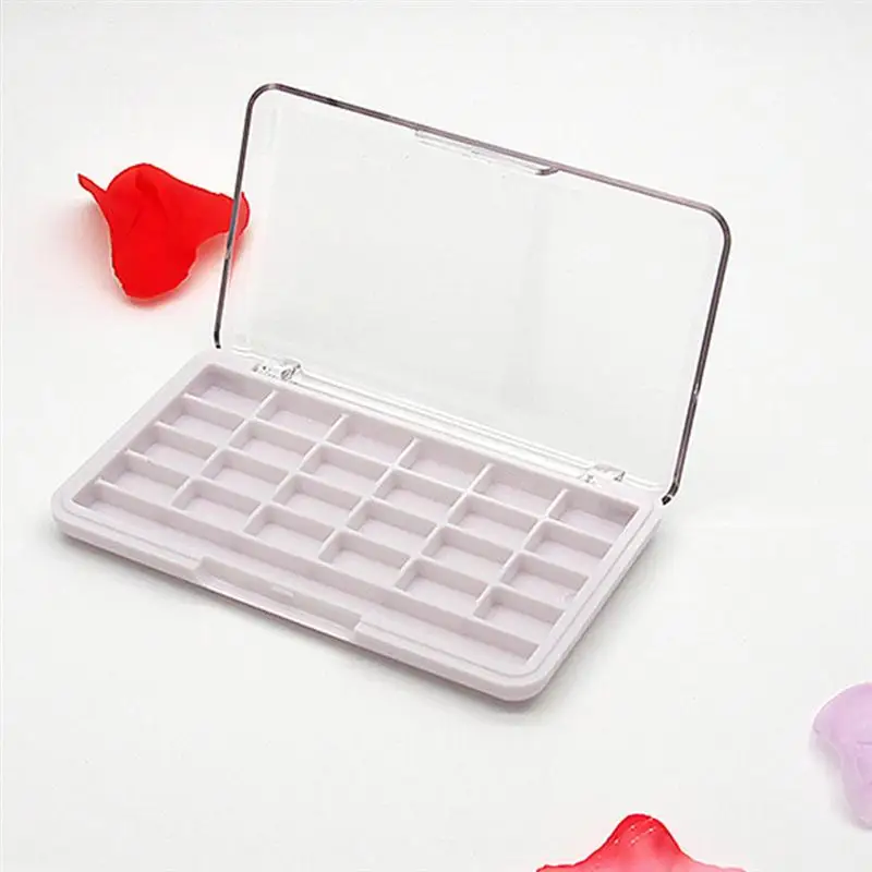 Empty 24 Grids Makeup Palette Eyeshadow Case Container for Cosmetics Eyeshadow Lip Balm Blusher
Empty 24 Grids Makeup Palette Eyeshadow Case Container for Cosmetics Eyeshadow Lip Balm Blusher