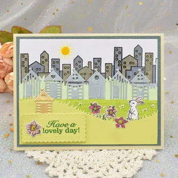 New Lawn Edge Metal Cutting Dies House Die Cuts for Scrapbooking Album Paper DIY Cards Making Craft
New Lawn Edge Metal Cutting Dies House Die Cuts for Scrapbooking Album Paper DIY Cards Making Craft