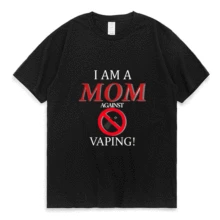 I Am A MOM Against VAPING 2021 New Print T-Shirt Men Women Street Fashion Oversized T-shirt Short Sleeves Cotton Tees Shirt Male
I Am A MOM Against VAPING 2021 New Print T-Shirt Men Women Street Fashion Oversized T-shirt Short Sleeves Cotton Tees Shirt Male