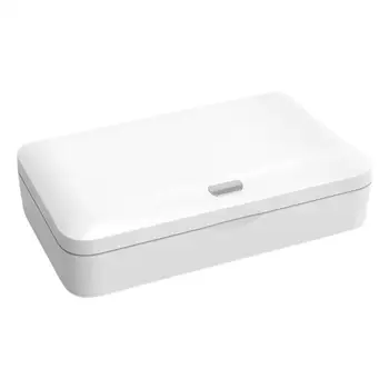 1Pc UV Phone Sanitizing Box Mask Jewelry Disinfection Box Wireless Charger White
1Pc UV Phone Sanitizing Box Mask Jewelry Disinfection Box Wireless Charger White