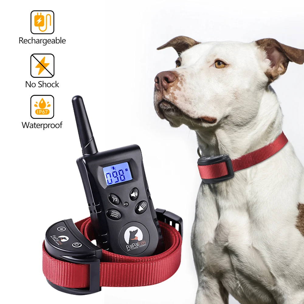 No Shock Dog Training Collar with Remote for 1/2 Dogs Safe Dog Training Collar Sound Vibration Mode Rechargeable and Waterproof
No Shock Dog Training Collar with Remote for 1/2 Dogs Safe Dog Training Collar Sound Vibration Mode Rechargeable and Waterproof