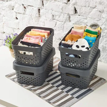 Small Gray Plastic Bubble Shelf Stackable Storage Organizer Baskets with Lids Perfect for Storing Small Household Items - Pack o 
Small Gray Plastic Bubble Shelf Stackable Storage Organizer Baskets with Lids Perfect for Storing Small Household Items - Pack o
