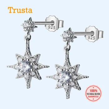 Trustdavis 100% 925 Solid Real Sterling Silver Jewelry Sweet Star Sparkling CZ Stud Earrings Gift for Girls Kids Lady DA209
Trustdavis 100% 925 Solid Real Sterling Silver Jewelry Sweet Star Sparkling CZ Stud Earrings Gift for Girls Kids Lady DA209