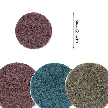 36Pcs Rotary Sanding Discs Set 2inch 50mm Pads Abrasive Metal Polishing Tool For Polishing Welds, Leveling Surfaces, For Metal
36Pcs Rotary Sanding Discs Set 2inch 50mm Pads Abrasive Metal Polishing Tool For Polishing Welds, Leveling Surfaces, For Metal