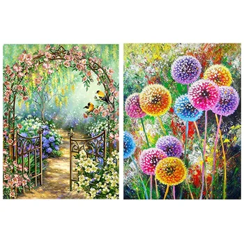 2 Set DIY Diamond Painting Embroidery Cross Stitch Home Decor Gift, Colored Dandelion & Garden Scenery
2 Set DIY Diamond Painting Embroidery Cross Stitch Home Decor Gift, Colored Dandelion & Garden Scenery