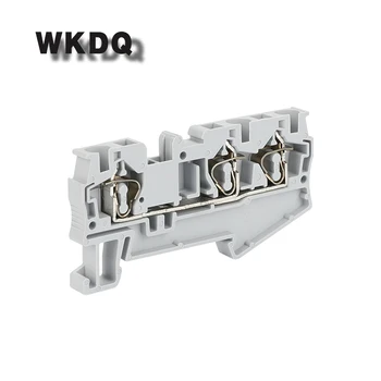 10pcs ST-4-TWIN One In Two Out Multi-Conductor Spring-cage Din Rail Terminal Block Connector
10pcs ST-4-TWIN One In Two Out Multi-Conductor Spring-cage Din Rail Terminal Block Connector