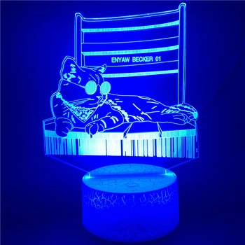 Led Night Light Alarm Clock Base The Cat Lies on The Chair Animal Touch SensorBright Base Directly Supply Desk Nightlight
Led Night Light Alarm Clock Base The Cat Lies on The Chair Animal Touch SensorBright Base Directly Supply Desk Nightlight