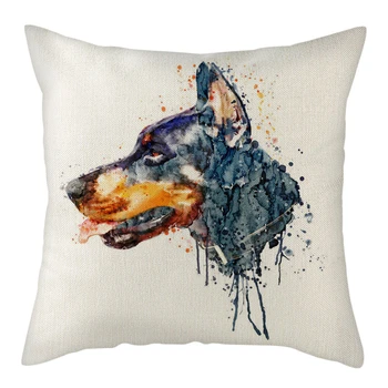 Nanacoba Pure Linen Animal Printed Cushion Cover Pet Dog Rabbit Picture Throw Pillow Cover for Home Sofa Decorative Pillowcase
Nanacoba Pure Linen Animal Printed Cushion Cover Pet Dog Rabbit Picture Throw Pillow Cover for Home Sofa Decorative Pillowcase