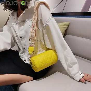 Fashion Women Cylinder Messenger Bag Leather Soft Round Money Purse Retro Ethnic Female Wide Shoulder Bags
Fashion Women Cylinder Messenger Bag Leather Soft Round Money Purse Retro Ethnic Female Wide Shoulder Bags