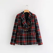 Red Plaid Blazer 2021 Women Spring-Autumn Vintage Tweed Suits Jackets Office Ladies Chic Slim Blazers Girls Tassel Tops
Red Plaid Blazer 2021 Women Spring-Autumn Vintage Tweed Suits Jackets Office Ladies Chic Slim Blazers Girls Tassel Tops