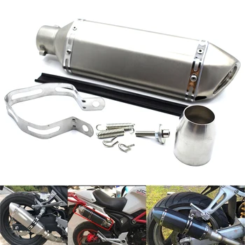 Universal 51mm Motorcycle parts Exhaust Stainless Steel Motorbike Exhaust Pipe For Yamaha FZ1 FZ6 Fazer FZ8 FZ6R XJ6 MT-07 MT-
Universal 51mm Motorcycle parts Exhaust Stainless Steel Motorbike Exhaust Pipe For Yamaha FZ1 FZ6 Fazer FZ8 FZ6R XJ6 MT-07 MT-