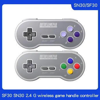 8 bitdo SF30 eight hall 2.4 G wireless controller classic SFCSNES mini game consoles plug and play
8 bitdo SF30 eight hall 2.4 G wireless controller classic SFCSNES mini game consoles plug and play