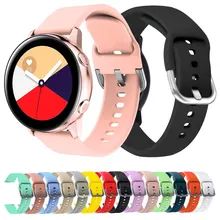 

20 22mm Silicone Watch Strap For Garmin Vivoactive 3 4 Forerunner 245 645 Venu Vivomove HR Huawei GT2 Huami Amazfit Bip GTR