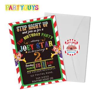 Circus Theme Party Supplies 1st Birthday Party Decorations Kids Favor Custom Stickers Cake Topper Circus Candy Bags Stickers
Circus Theme Party Supplies 1st Birthday Party Decorations Kids Favor Custom Stickers Cake Topper Circus Candy Bags Stickers