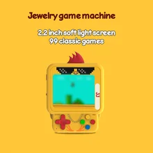 2.2 Inches Mini Jewelry Pendant of New Handheld Game Console 99 In One Games Handheld Game Players Console Bag Accessories
2.2 Inches Mini Jewelry Pendant of New Handheld Game Console 99 In One Games Handheld Game Players Console Bag Accessories