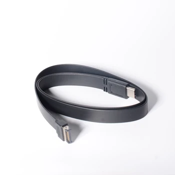 USB 3.1 Front Panel Header Type E Male to Type C male Connector Extension Wire flat Cable Adapter Charging and Data transfer
USB 3.1 Front Panel Header Type E Male to Type C male Connector Extension Wire flat Cable Adapter Charging and Data transfer