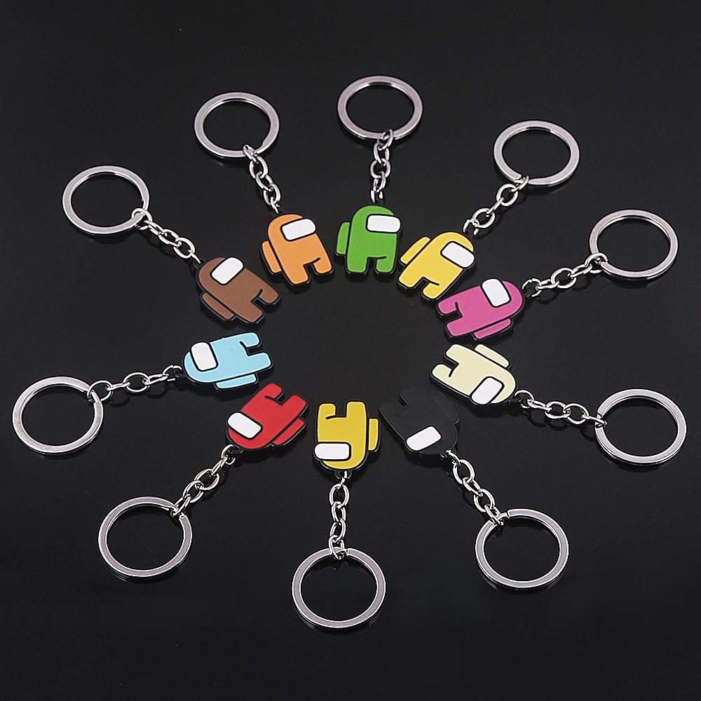 Game Among Us Anime Keychain Metal Colourful Christmas Gift Key Chains Car Keyring Jewelry Accessories for Women Men
Game Among Us Anime Keychain Metal Colourful Christmas Gift Key Chains Car Keyring Jewelry Accessories for Women Men