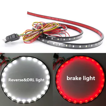 12V DC Car 48" Rear Reverse Lights Truck LED Tailgate Light 90 LED Stop Brake Taillight
12V DC Car 48" Rear Reverse Lights Truck LED Tailgate Light 90 LED Stop Brake Taillight