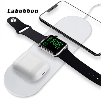 Labobbon 3 in 1 Wireless Charger Pad For iPhone 11 XS Max XR 15W Qi Wireless Fast Charging Dock Station For iWatch Airpods Pro 2
Labobbon 3 in 1 Wireless Charger Pad For iPhone 11 XS Max XR 15W Qi Wireless Fast Charging Dock Station For iWatch Airpods Pro 2
