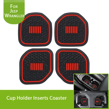 Water Cup Holder Mat Coaster Anti-slip Pad for Jeep Wrangler JL JLU 2018 2019 Gladiator JT 2020 Latex Red Car Accessories
Water Cup Holder Mat Coaster Anti-slip Pad for Jeep Wrangler JL JLU 2018 2019 Gladiator JT 2020 Latex Red Car Accessories