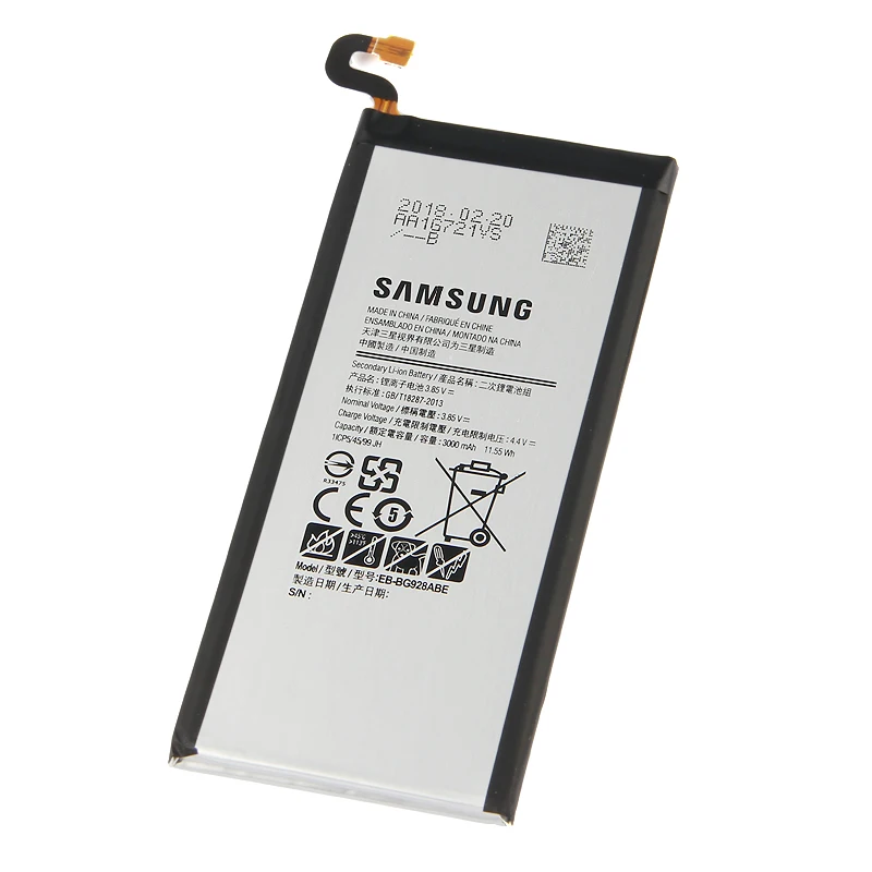 Оригинальная Аккумуляторная батарея Samsung GALAXY S7 G930F G930A G9308 G930 G930L стандартная