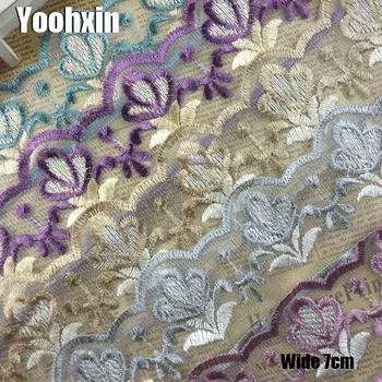 7CM Wide Luxury mesh Embroidered flower lace fabric trim ribbon DIY sewing applique collar dress guipure wedding decor
7CM Wide Luxury mesh Embroidered flower lace fabric trim ribbon DIY sewing applique collar dress guipure wedding decor