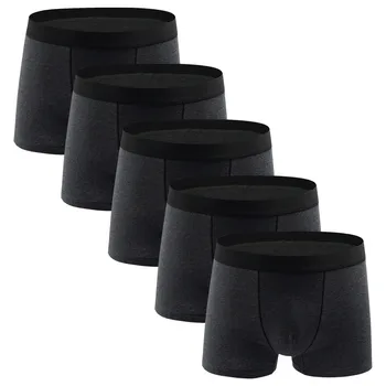 5pc Sexy Men Underwear Soft Panties Solid Black Men Boxers Sports Casual Underpants Men Sexy Shorts Underwear Gift For Lover
5pc Sexy Men Underwear Soft Panties Solid Black Men Boxers Sports Casual Underpants Men Sexy Shorts Underwear Gift For Lover