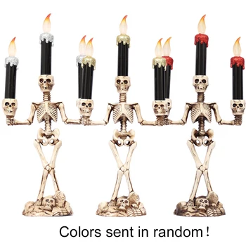 Halloween Electronic Party Lamp Smokeless Candelabra Scary Plastic Skeleton UV Skull Home Decor
Halloween Electronic Party Lamp Smokeless Candelabra Scary Plastic Skeleton UV Skull Home Decor