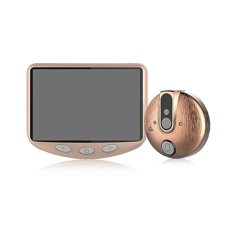 4.3 Inch Lcd Color Screen Video-Eye Door Viewer Ir Night-Vision Visual Door Peephole Camera Photo / Video Digital Doorbell Camer
4.3 Inch Lcd Color Screen Video-Eye Door Viewer Ir Night-Vision Visual Door Peephole Camera Photo / Video Digital Doorbell Camer