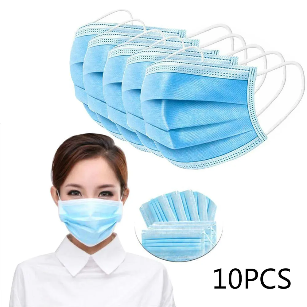 3 Layer Mask dust protection Masks Disposable Face Masks Elastic Ear Loop Disposable Dust Filter Safety Mask
3 Layer Mask dust protection Masks Disposable Face Masks Elastic Ear Loop Disposable Dust Filter Safety Mask