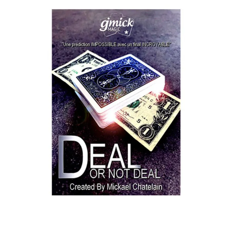 DEAL OR NOT DEAL Blue or Red by Mickael C Gimmick Magic Cards Magic Tricks Magician 2020 New Arrivals Close up Magic Props Fun
DEAL OR NOT DEAL Blue or Red by Mickael C Gimmick Magic Cards Magic Tricks Magician 2020 New Arrivals Close up Magic Props Fun