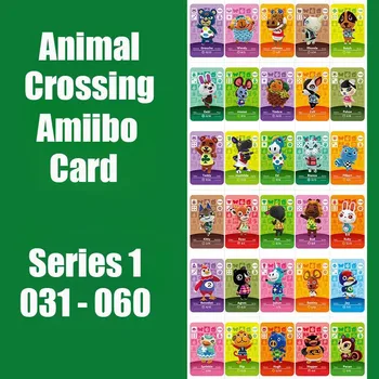 Series 1 (031 to 060) Animal Crossing Card Amiibo Card Work for NS 3DS Switch Game Animal Crossing Amiibo Card 1:1 Copy Original
Series 1 (031 to 060) Animal Crossing Card Amiibo Card Work for NS 3DS Switch Game Animal Crossing Amiibo Card 1:1 Copy Original