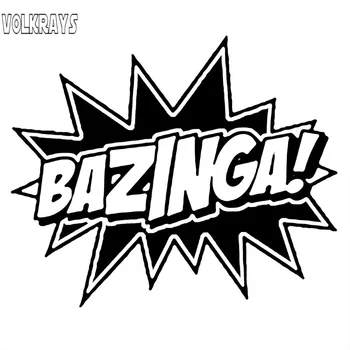 Volkrays Personality Car Sticker Bazinga! Big Bang Theory Accessories Reflective Waterproof Sunscreen Vinyl Decal,10cm*12cm
Volkrays Personality Car Sticker Bazinga! Big Bang Theory Accessories Reflective Waterproof Sunscreen Vinyl Decal,10cm*12cm