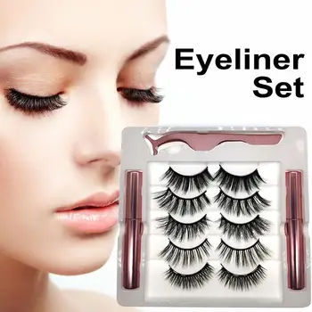 Magnetic Eyelashes Kit With Magnetic Eyeliner False Lashes Waterproof Reusable Eyelashes 5 Pairs With Tweezers For Women
Magnetic Eyelashes Kit With Magnetic Eyeliner False Lashes Waterproof Reusable Eyelashes 5 Pairs With Tweezers For Women