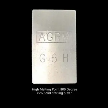 Silver Soldering Sheet Plate Jewelry Welding Plate Tool Metal Forming Stamping X7YC
Silver Soldering Sheet Plate Jewelry Welding Plate Tool Metal Forming Stamping X7YC