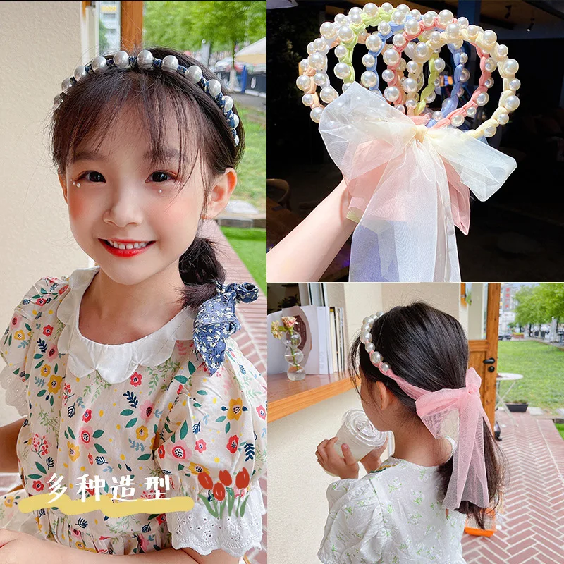 Children's Pearl Hair Band Girl's Tied Hair Girl's Princess Super Fairy Braided Hair Headdress Little Girl's Ribbon Hair Band
Children's Pearl Hair Band Girl's Tied Hair Girl's Princess Super Fairy Braided Hair Headdress Little Girl's Ribbon Hair Band