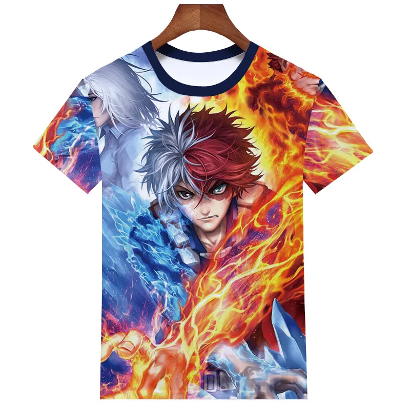 My Hero Academia Todoroki Shoto Midoriya Izuku Dabi T-shirt Cosplay Costume Boku no Hero Academia Summer Fashion Tshirt Tees
My Hero Academia Todoroki Shoto Midoriya Izuku Dabi T-shirt Cosplay Costume Boku no Hero Academia Summer Fashion Tshirt Tees