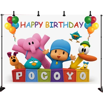 Acejoker Photography Backdrop Cartoon Pocoyo Birthday Party Background Colorful Balloon Photo Studio Backdrop Photocall Photo
Acejoker Photography Backdrop Cartoon Pocoyo Birthday Party Background Colorful Balloon Photo Studio Backdrop Photocall Photo