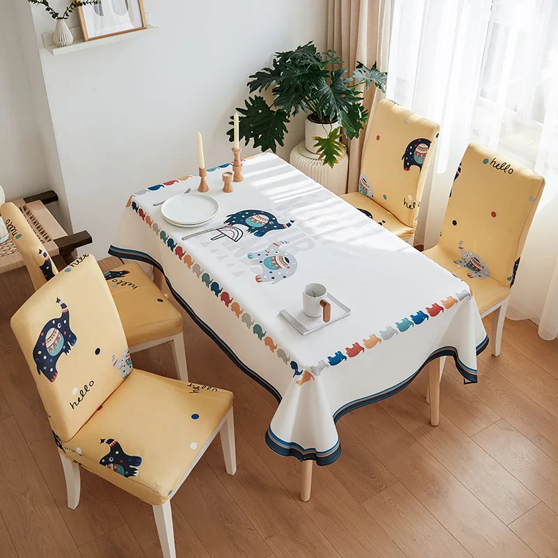 2Pcs Polyester Tablecloth For Table Cartoons Living Room Coffee Table Cloth Rectangular Tablecloth Waterproof Wedding Decoration
2Pcs Polyester Tablecloth For Table Cartoons Living Room Coffee Table Cloth Rectangular Tablecloth Waterproof Wedding Decoration