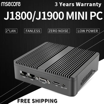 MSECORE Fanless Intel Quad core J1900 Mini PC Windows 10 Linux Desktop Computer barebone Nettop HTPC 2*LAN HDMI VGA 300M WiFi
MSECORE Fanless Intel Quad core J1900 Mini PC Windows 10 Linux Desktop Computer barebone Nettop HTPC 2*LAN HDMI VGA 300M WiFi