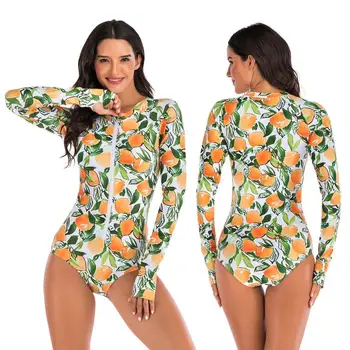 2020 New Vintage One Piece Swimsuit Women Lemon Print Swimwear O-Neck Long Sleeves Swimsuit Bikini Beach Style Runway Sexy Beach
2020 New Vintage One Piece Swimsuit Women Lemon Print Swimwear O-Neck Long Sleeves Swimsuit Bikini Beach Style Runway Sexy Beach