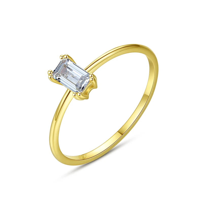 SANYU Luxury 6mm AAA Cubic Zircon Pure 14 Gold Finger Rings For Women Yellowe Gold CZ Thin Ring Anillo AU585 Jewelry R14155
SANYU Luxury 6mm AAA Cubic Zircon Pure 14 Gold Finger Rings For Women Yellowe Gold CZ Thin Ring Anillo AU585 Jewelry R14155