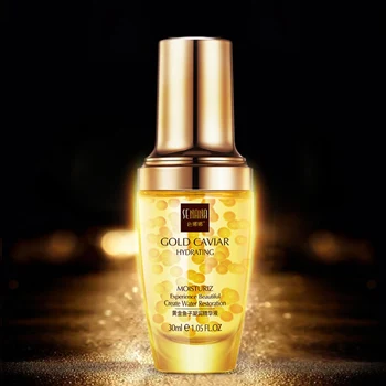 Gold Caviar Essence Moisturizing Firming Skin Fine Line Anti-Aging Anti-Wrinkle Facial Serum 
Gold Caviar Essence Moisturizing Firming Skin Fine Line Anti-Aging Anti-Wrinkle Facial Serum
