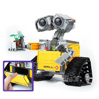 Kids 687PCS Idea Robot WALL E Model Building Blocks Kit Toys For Children Education Gift Bricks Toys Compatible Lepining
Kids 687PCS Idea Robot WALL E Model Building Blocks Kit Toys For Children Education Gift Bricks Toys Compatible Lepining