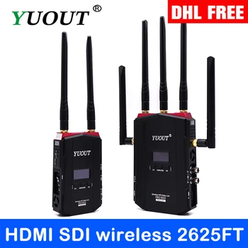 Pro800 No latency HDMI SDI wireless transmission 800m/2625ft video transmitter and receiver kit WHDI solution film production
Pro800 No latency HDMI SDI wireless transmission 800m/2625ft video transmitter and receiver kit WHDI solution film production