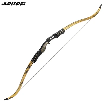 Black 45 lbs American Recurve Bow 60 Inches F161 Bow in IBO 190FPS with 17 inches Riser for Archery Bow Hunting Shooting
Black 45 lbs American Recurve Bow 60 Inches F161 Bow in IBO 190FPS with 17 inches Riser for Archery Bow Hunting Shooting