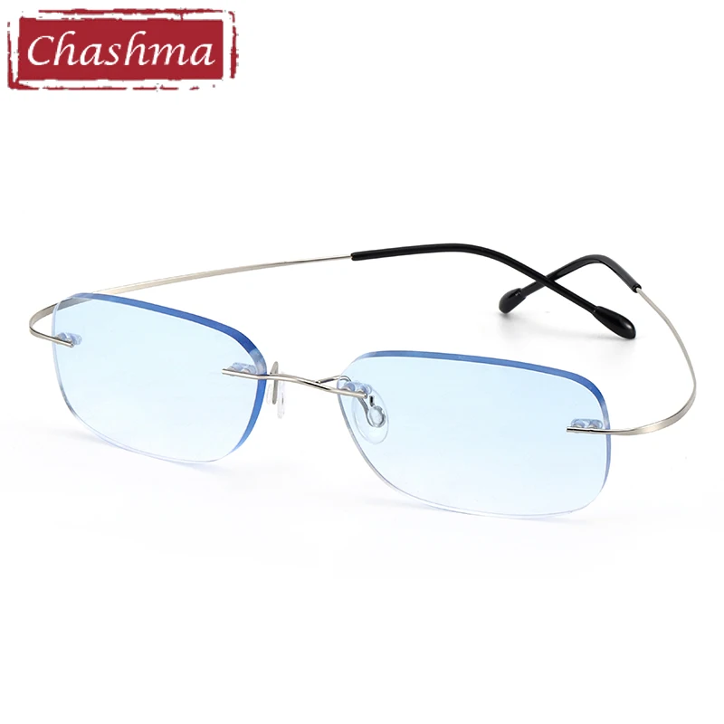 Chashma Prescription Eyeglasses Gradient Lenses Optical Frames Quality Frames Rimless Titanium Spectacle Frame for Men
Chashma Prescription Eyeglasses Gradient Lenses Optical Frames Quality Frames Rimless Titanium Spectacle Frame for Men