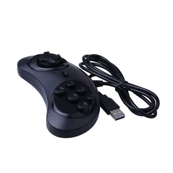 2019 USB Controller, 6 Game Buttons, SEGA USB Controller, Gaming Joystick, Support PC, MAC, Mega Drive, Gamepads
2019 USB Controller, 6 Game Buttons, SEGA USB Controller, Gaming Joystick, Support PC, MAC, Mega Drive, Gamepads