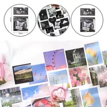 Easy to Match 40Pcs/Bag Durable Paper No Residue Scrapbook Stickers Paper Decorative Sticker Versatile Usage for Notebook
Easy to Match 40Pcs/Bag Durable Paper No Residue Scrapbook Stickers Paper Decorative Sticker Versatile Usage for Notebook